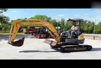 挖掘机短视频,工地上的力量与速度展示